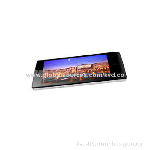 Dual-SIM Phone with GPS, Quad-core, 1.3GHz, Android Mobile Phone 4.5 IPS